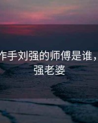 期货大作手刘强的师傅是谁，期货刘强老婆