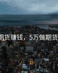 5万做期货赚钱，5万做期货赚钱吗