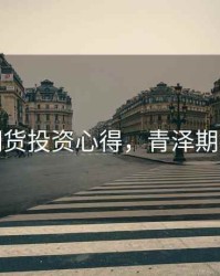 青泽期货投资心得，青泽期货视频