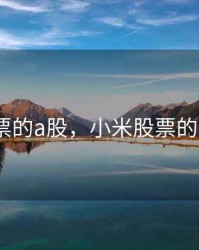 小米股票的a股，小米股票的a股价格