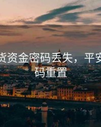 平安期货资金密码丢失，平安期货密码重置