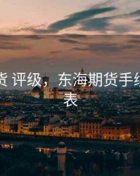 东海期货 评级，东海期货手续费一览表