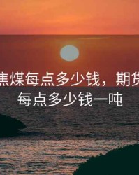 期货中焦煤每点多少钱，期货中焦煤每点多少钱一吨