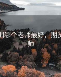 期货培训哪个老师最好，期货培训讲师